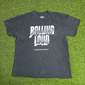 Rolling Loud Shirt Mens XL bLACK 2018 Miami Florida Concert Promo Rare Limited